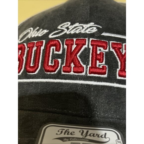NEW Ohio State Buckeyes Colosseum Red Trucker Snapback Cap Hat Adult OSFM - Picture 3 of 11